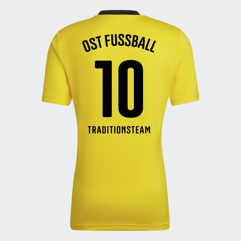 OST Fußball Kinder Trikot "Scharfes Gelb" gelb/schwarz