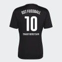OST Fußball Unisex Trikot "Glasklar" schwarz/weiss