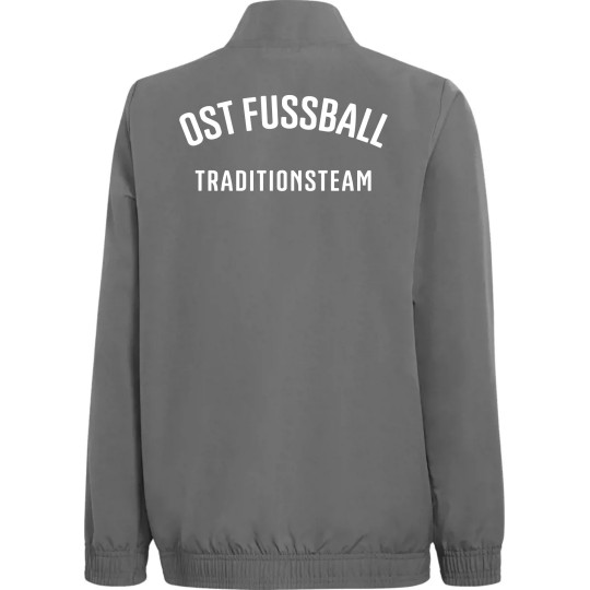 OST Fußball Unisex Trainingsjacke grau
